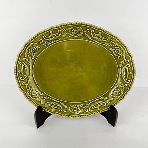 Canonsburg Regency Green 11" Oval Platter